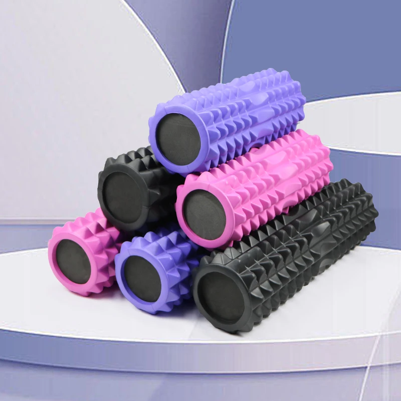 狼牙月牙棒泡沫轴肌肉放松器瘦腿神器小腿按摩滚轴健身滚轮瑜伽柱