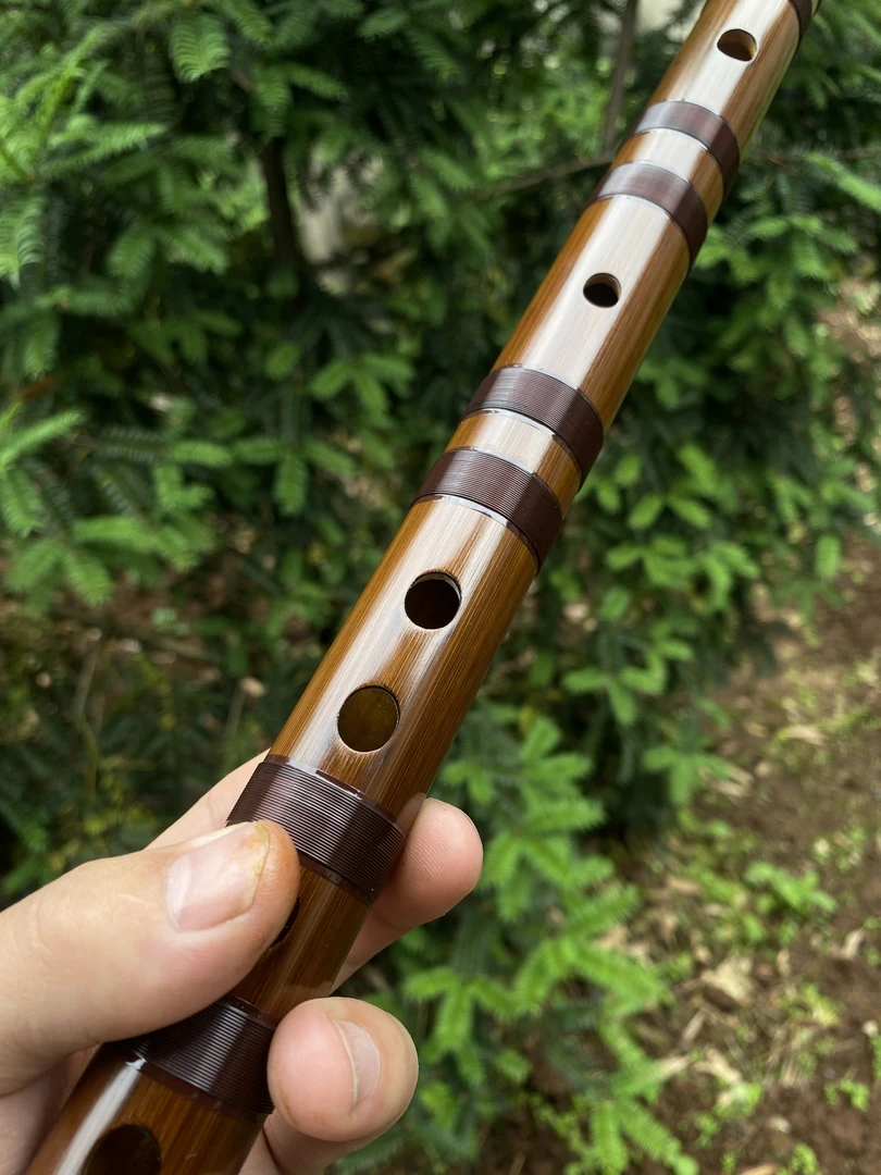 周长森制高级款大漆竹笛
