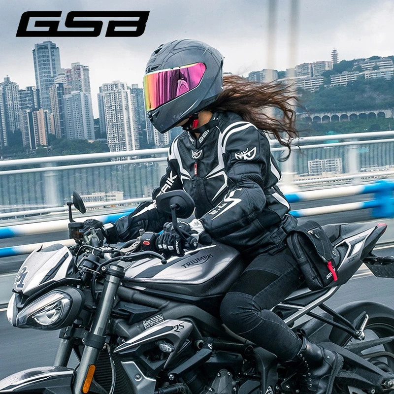 GSB361摩托车赛车机车炫酷全覆式全盔四季男女通用骑行头盔