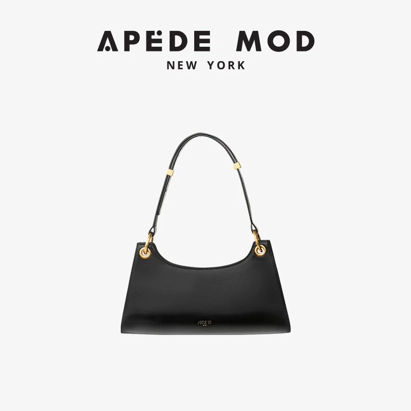 Apede Mod/Froggy经典款简约平纹青蛙包单肩腋下包婚包AM女包礼物