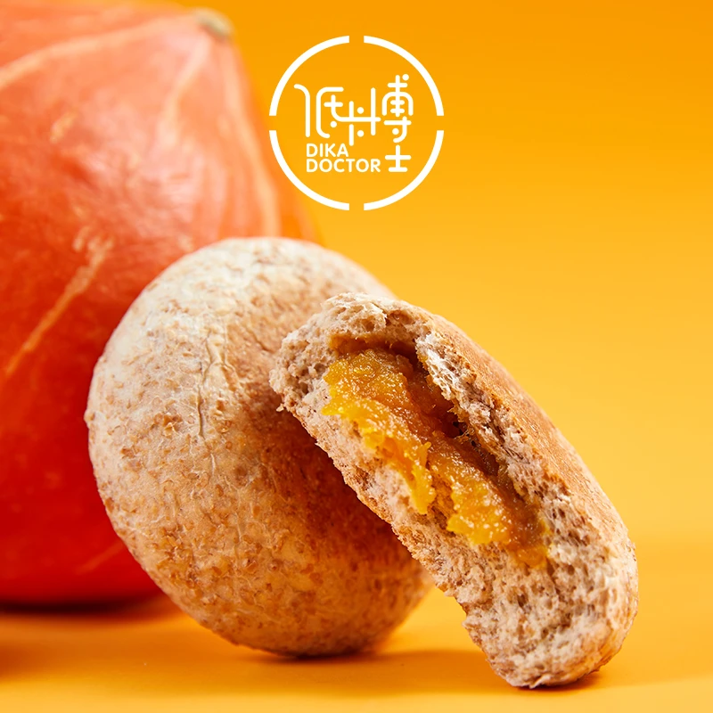 低卡博士【科技】小铁饼2.0粗粮主食全麦小欧包带馅4枚200克传统