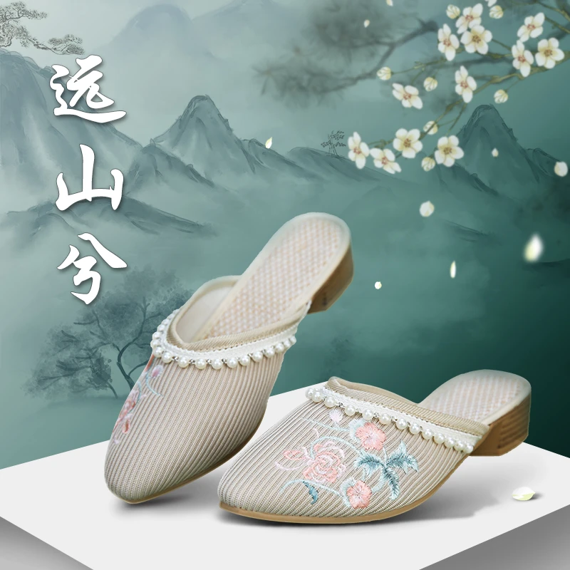 休闲鞋布鞋女鞋绣花鞋 YSX/616-249