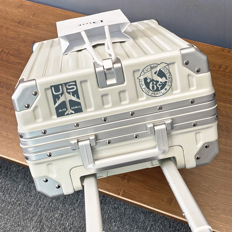 行之旅出国铝框拉杆箱大容量行李箱女旅行箱密码皮箱子男耐用结实