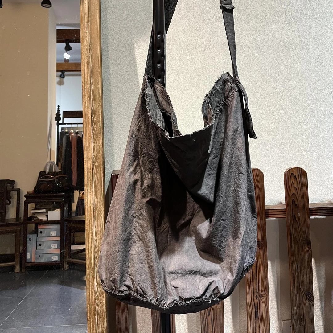 左岸迷香泥染黑包【植物染】