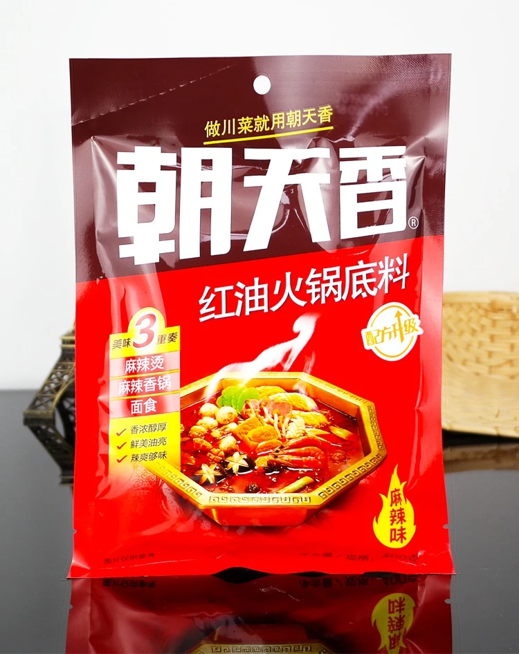 朝天香红油火锅底料400g包邮四川冒菜麻辣香锅料串串香麻辣烫