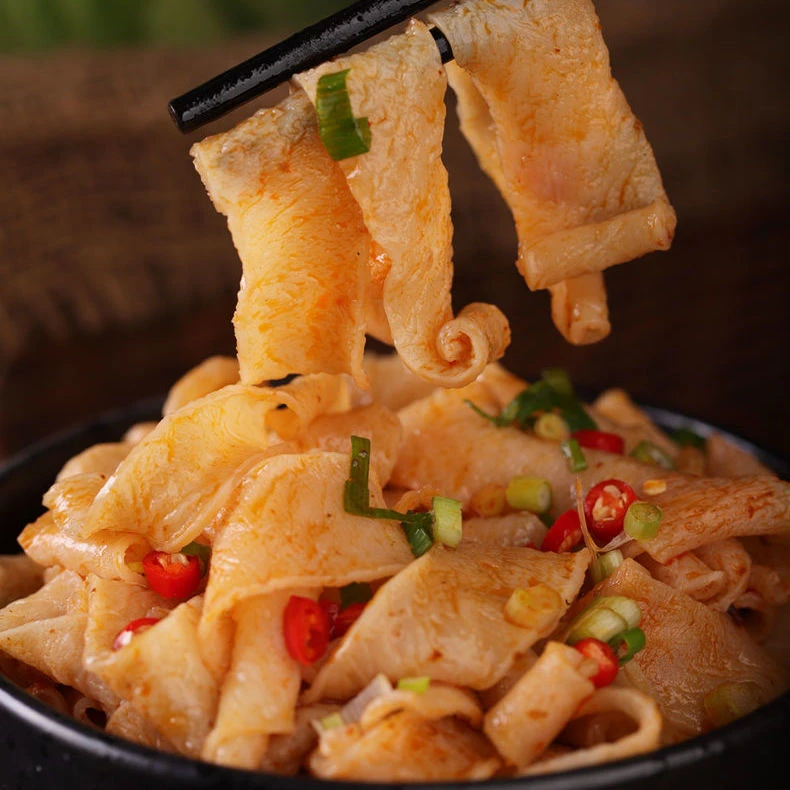 中鲁华尔手工农家免煮面皮传统干凉皮三斤【1500g】