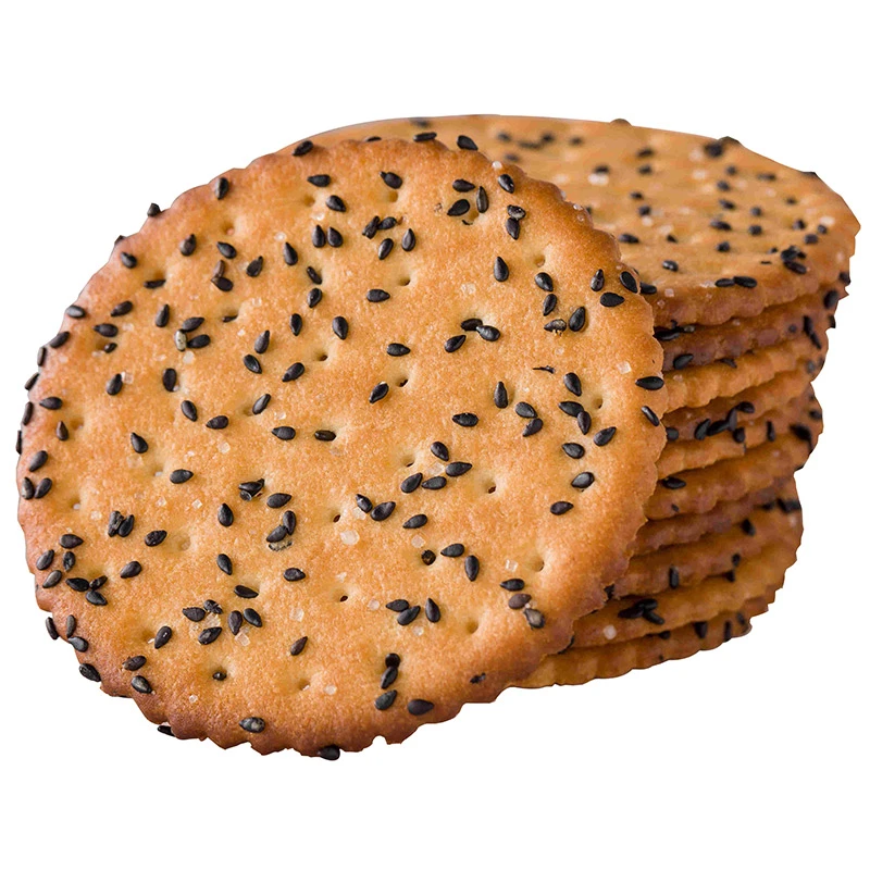 咕咕哆黑芝麻饼干老式好吃传统薄脆早餐零食网红批发独立包装整箱