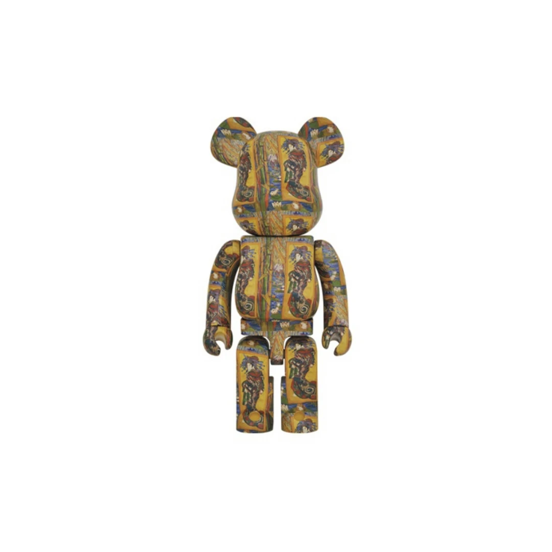 Bearbrick 积木熊 梵高 花魁 1000%