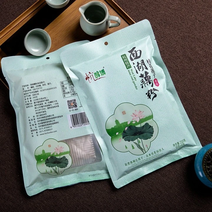 杭醇博 杭州特产西湖藕粉速溶藕粉桂花莲子即冲即食早餐藕粉210g