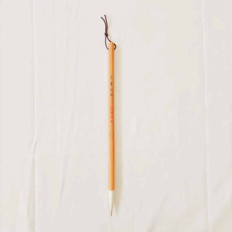 径韵文房【羊兼勾线】长锋狼羊兼毫勾线毛笔出锋4.2cm直径0.8cm