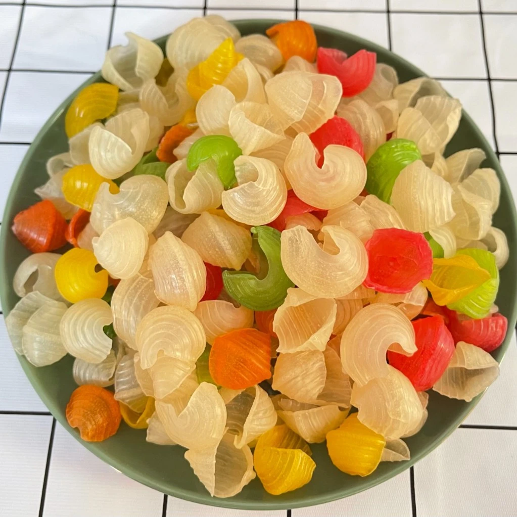 V彩贝壳膨化食品250克