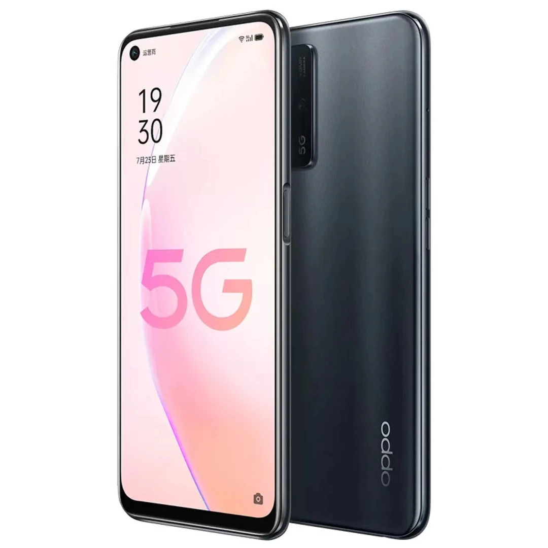 95新 OPPO  A93S  5G手机  5000mAh大电池 侧面指纹识别全面屏