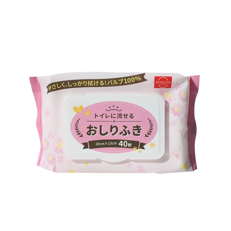 【拍三包包邮】日本森伝湿厕纸湿巾