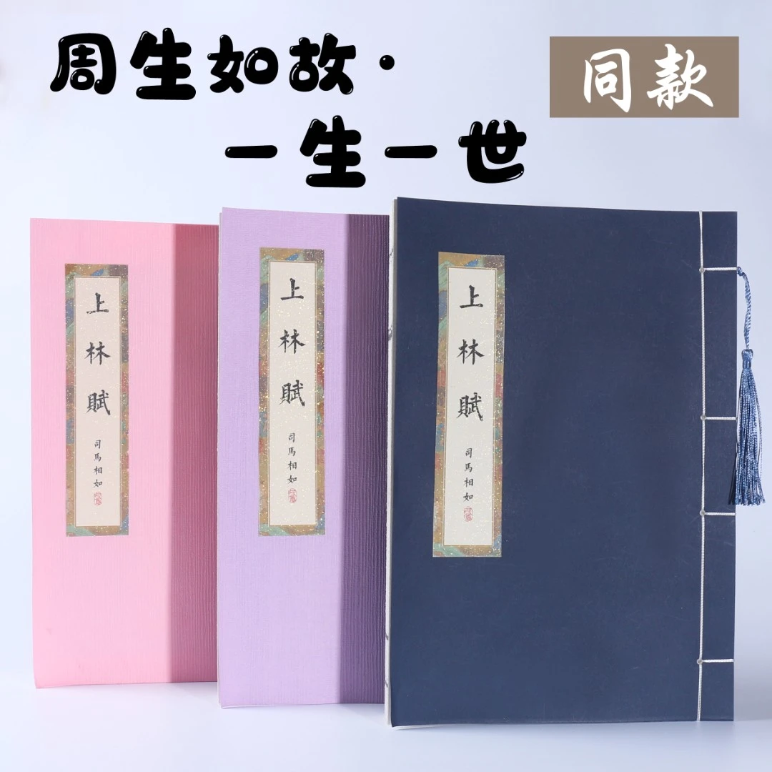 上林赋临摹字帖硬笔全篇楷书钢笔毛笔长卷练字帖练字成年周生如故