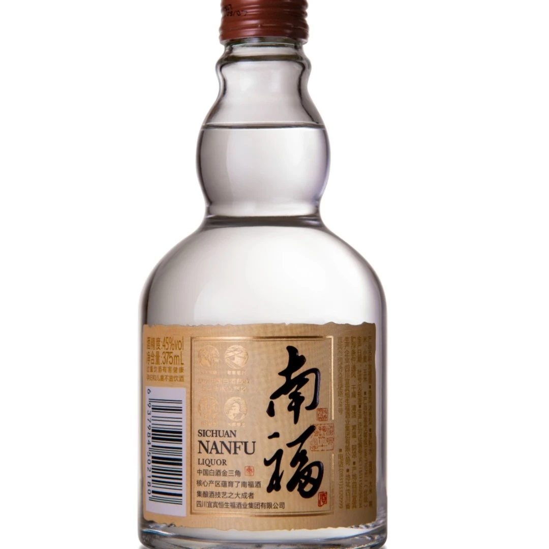 南福375纯粮酿造浓香型白酒白酒45%vol375ML