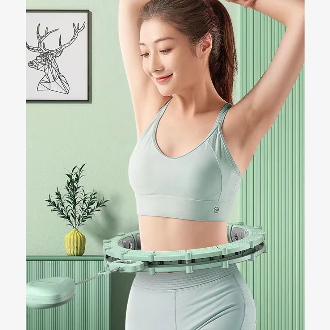 宋轶同款呼啦圈/不会掉磁石/智能呼啦圈/自动计数器健身