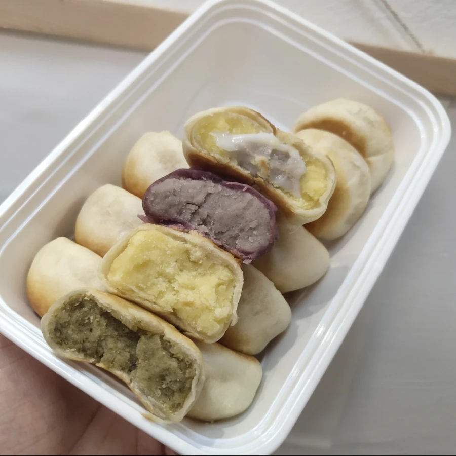 福建糕点芋相莲芋泥饼莲子银耳饼绿豆饼一盒10个糯叽叽糕点