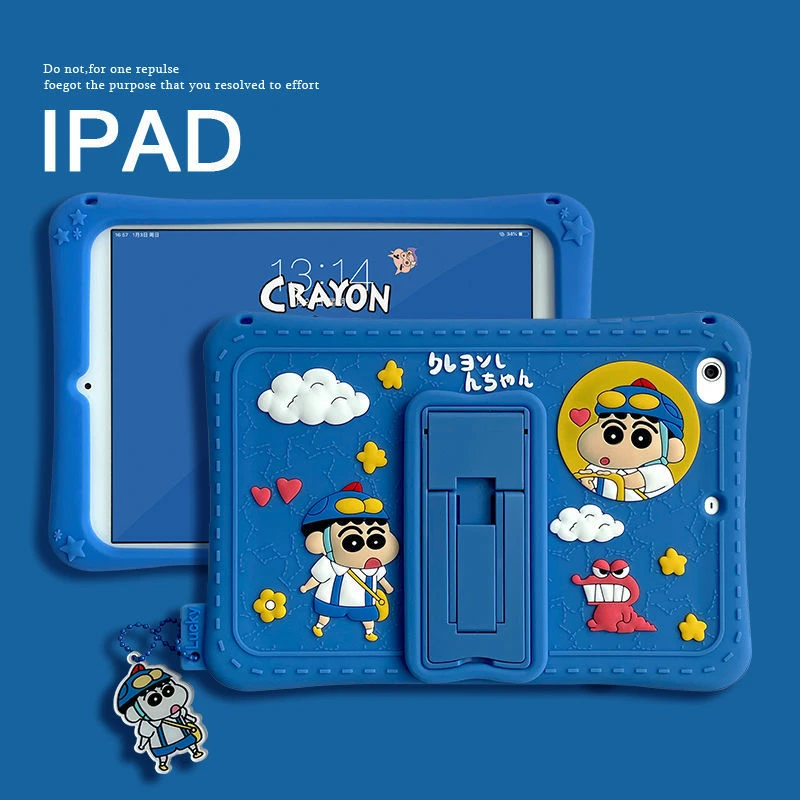 卡通2019新款iPad air3保护套mini4/5平板壳10.2硅胶pro10.5防摔2