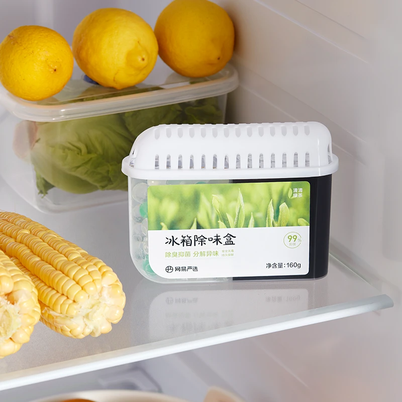 【粉丝专享】网易严选 冰箱冰柜除味防串味双腔小绿盒活性炭除臭