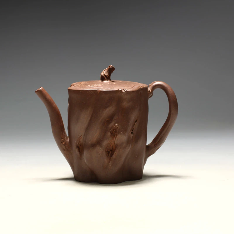 明理茶艺 宜兴紫砂杯 茶壶  杨美琴 全手工（520CC枯树生花）