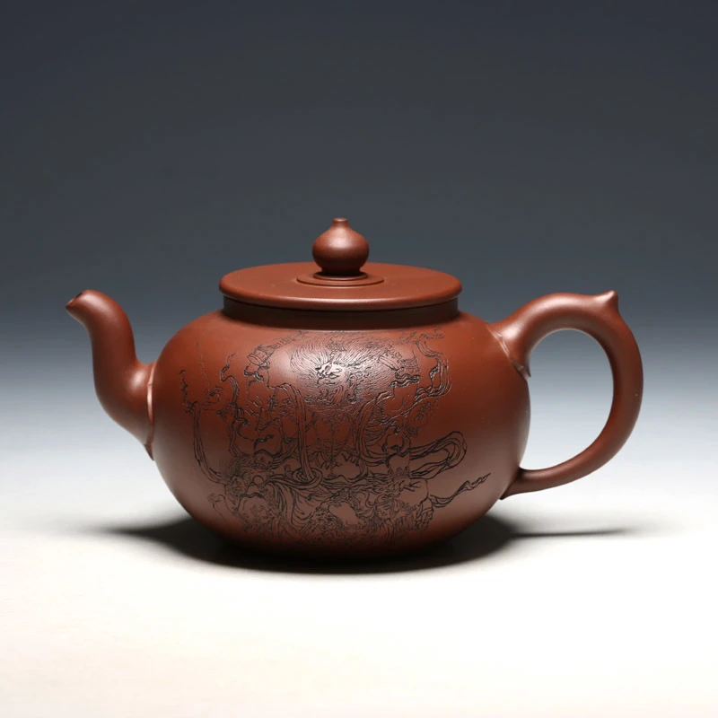 明理茶艺  宜兴紫砂壶 吴群祥 全手工壶 585CC茶壶