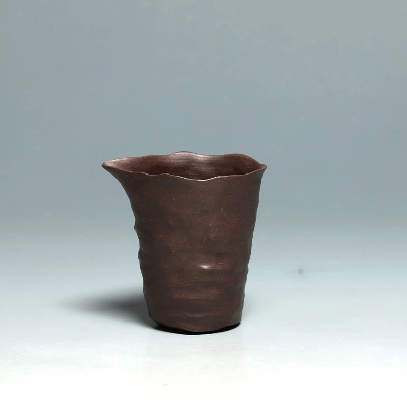 明理茶艺 宜兴紫砂 杨美琴 全手工 公道杯120CC茶杯 分茶器