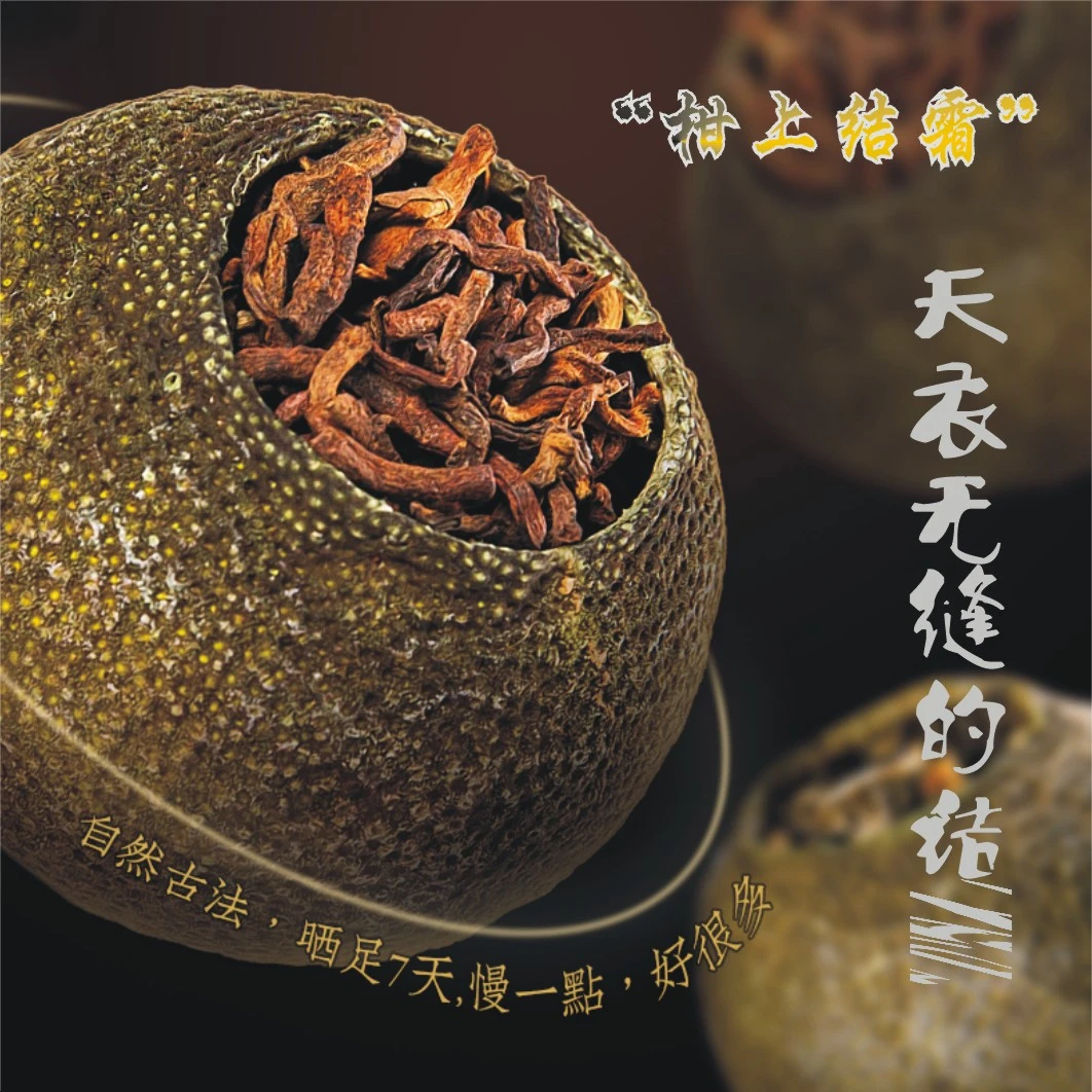 【康品官】柑普茶新会小青柑结霜陈香柑王小青柑口粮茶上班工作茶