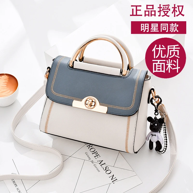 法国I.TNONETI轻奢真软皮气质女包2025新款时尚百搭网红小方包潮