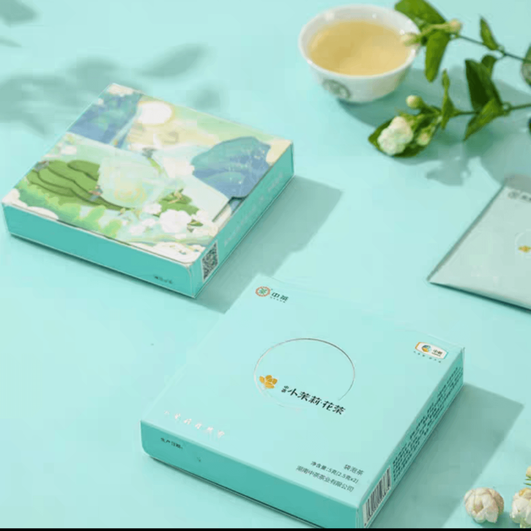 中茶小茉莉5g（鲜灵甘爽一芽一叶三角袋泡新派花茶）