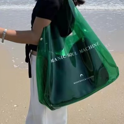 夏日清新果冻包 防水大容量 腋下 单肩包 女士包包 时尚女包休闲