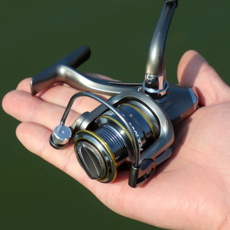 钓嗨尼纺车轮全金属鱼轮路亚渔轮海竿专用远投鱼线轮不锈钢海杆