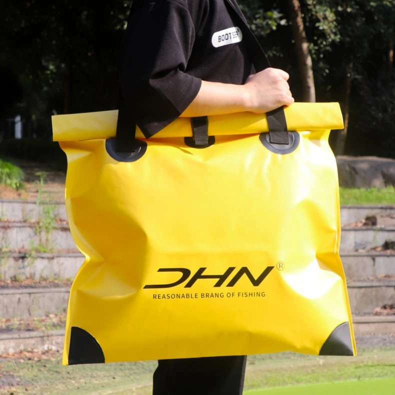 钓嗨尼鱼护包手提袋活鱼袋便携多功能一体大号收纳袋加厚防水抄网