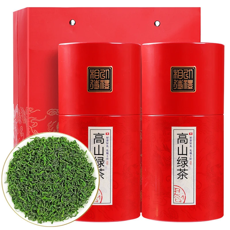2025新茶春茶高山云雾绿茶非毛尖茶特级日照充足茶叶散装罐装500g