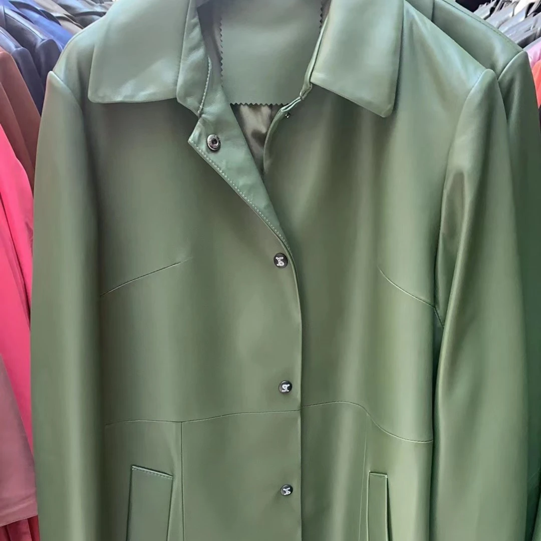 SENBIYAO/森比垚【高奢定制】森比垚 21159#绵羊皮皮衣外套