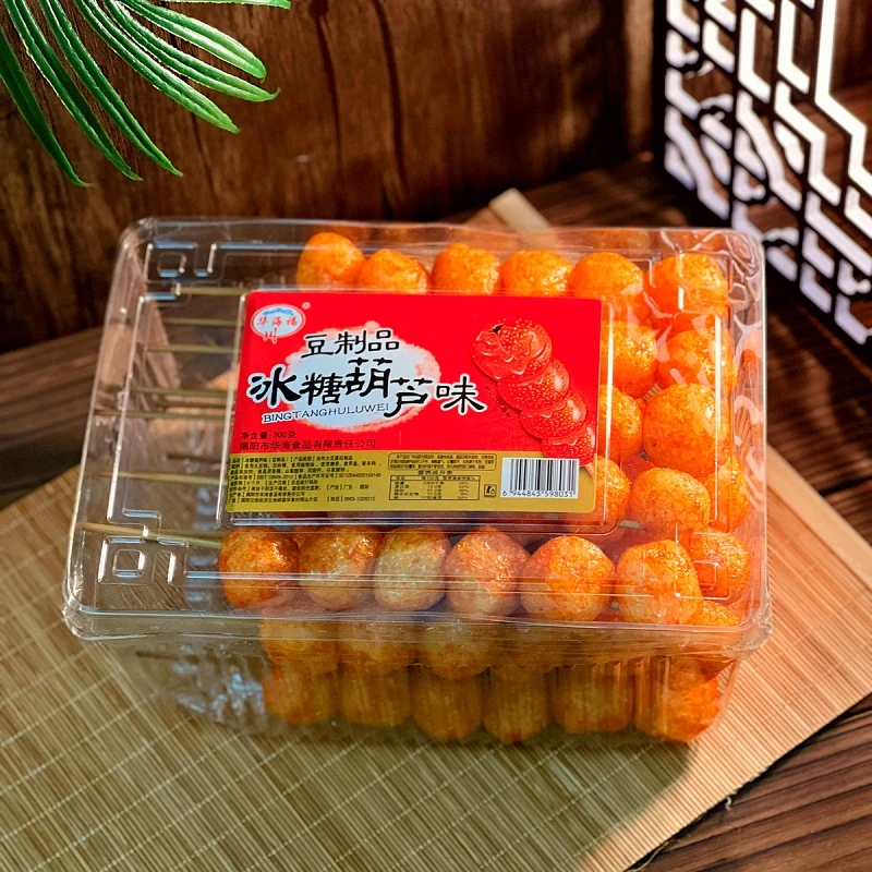 华海福冰糖葫芦豆制品童年的回忆