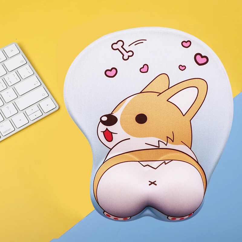 CAPERE(铠雷)鼠标垫护腕硅胶动漫创意可爱手腕垫立体舒适加厚手托