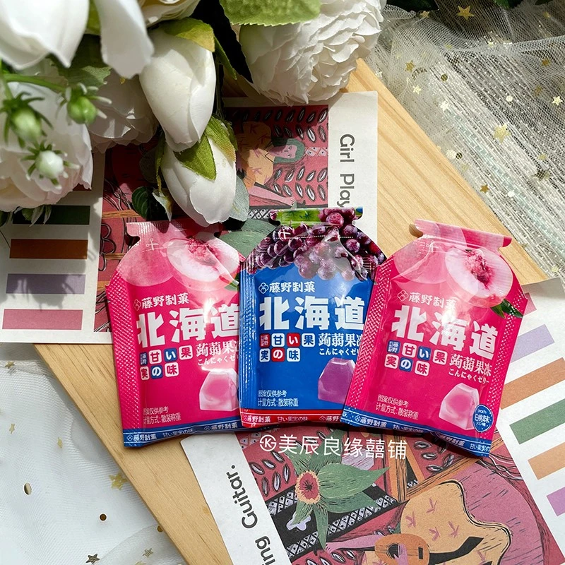 北海道蒟蒻果冻水果味网红零食休闲食品伴手礼喜礼儿童节