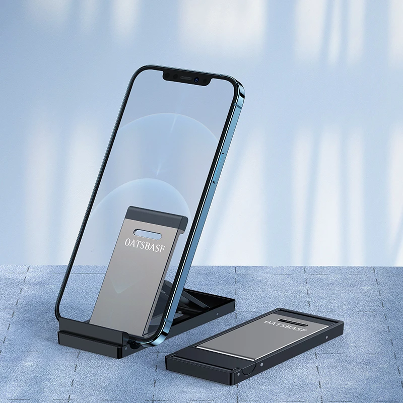 Oatsbasf/派凡手机支架小巧可折叠六档调节角度便携手机平板支架