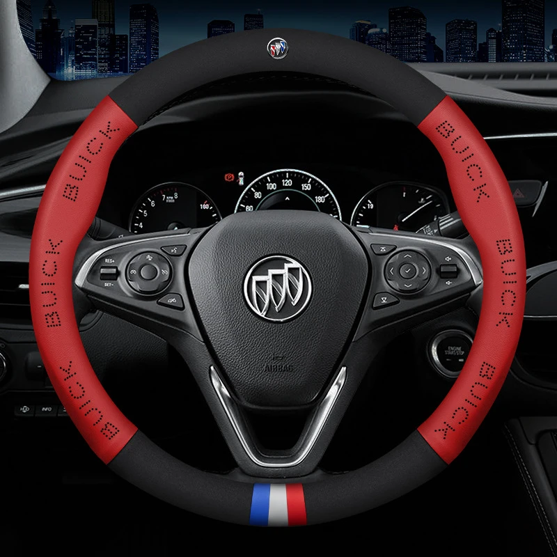 适用于别克方向盘套英朗凯越君威朗君越昂科威昂科拉翻毛皮把套