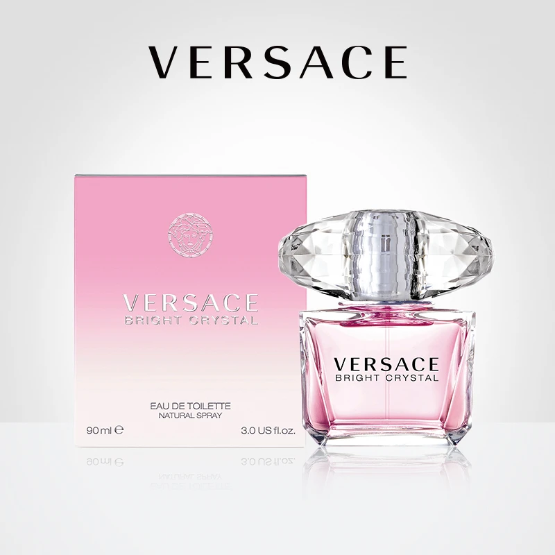 【会员积分兑换】Versace范思哲粉耀晶钻女士淡香水90ML