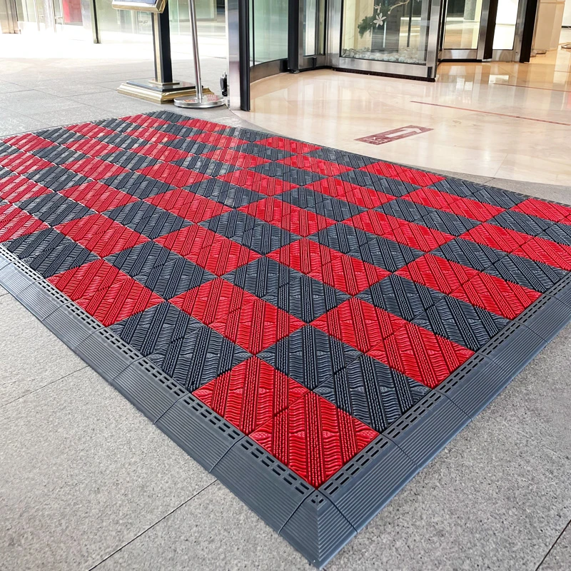 室外防滑地垫商用进门入户门垫户外拼接脚垫酒店除尘蹭泥防滑地垫