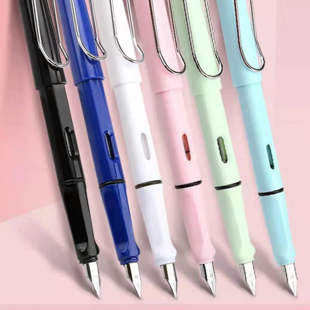 正姿钢笔三年级专用小学生成人练字正姿安装换墨囊EF0.5mm明尖