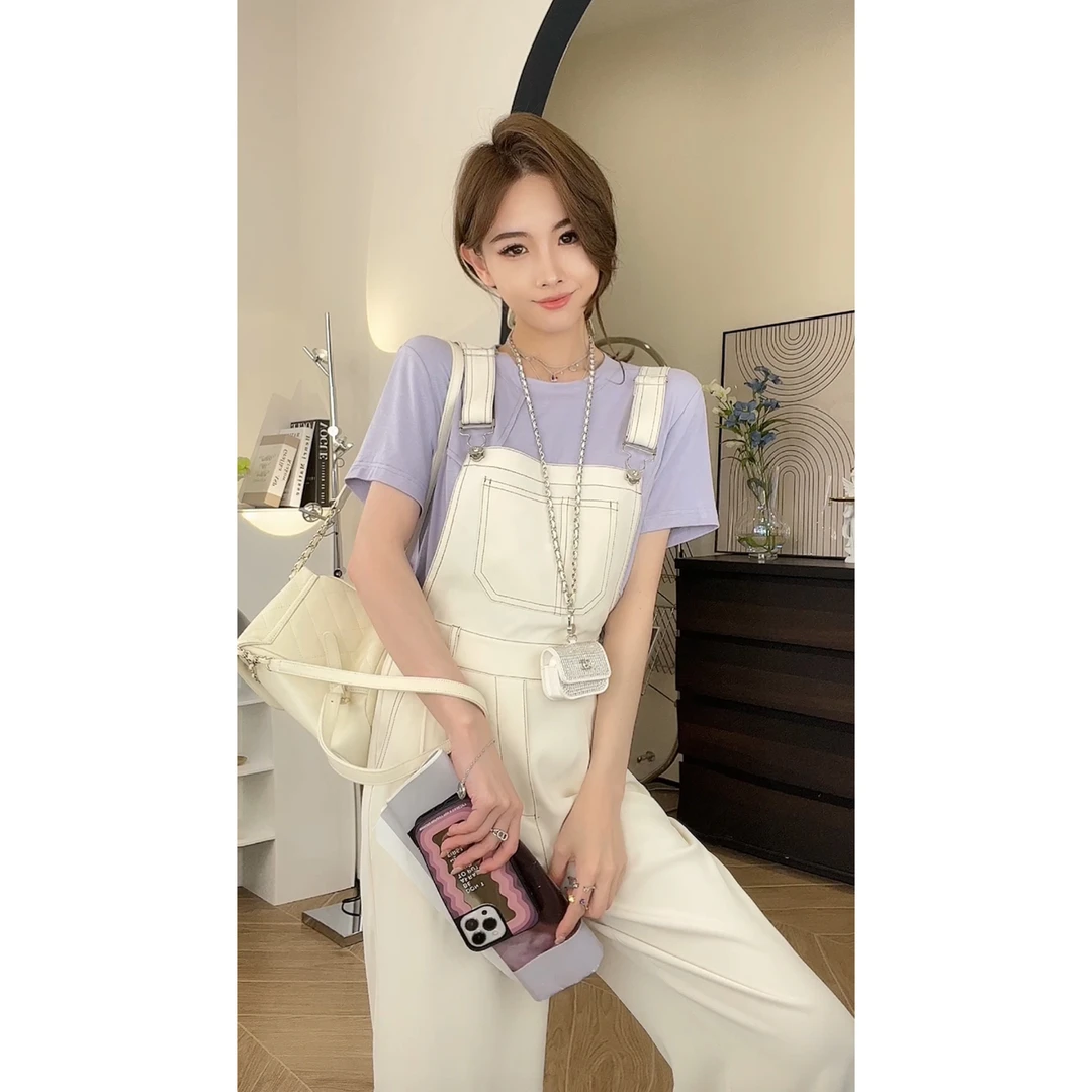 吞金兽内购会【香芋T】柔软的亲肤感 基础简约休闲叠穿圆领T恤女