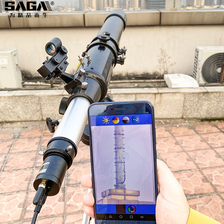 SAGA萨伽天文望远镜电子目镜高清200w像素无线wifi显微镜连接手机