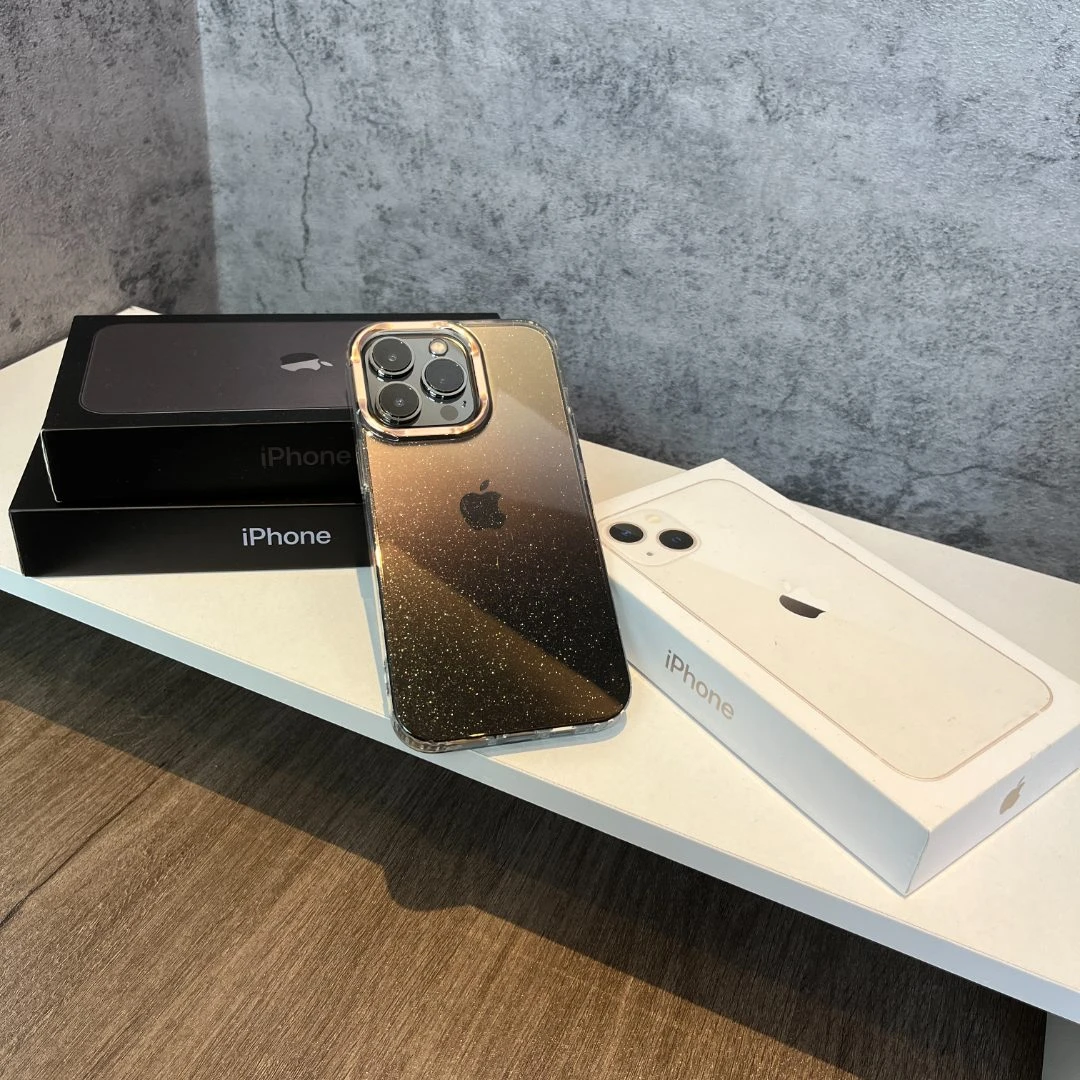 渐变适用苹果15promax手机壳iphone14/13/12闪粉简约百搭防摔硬壳