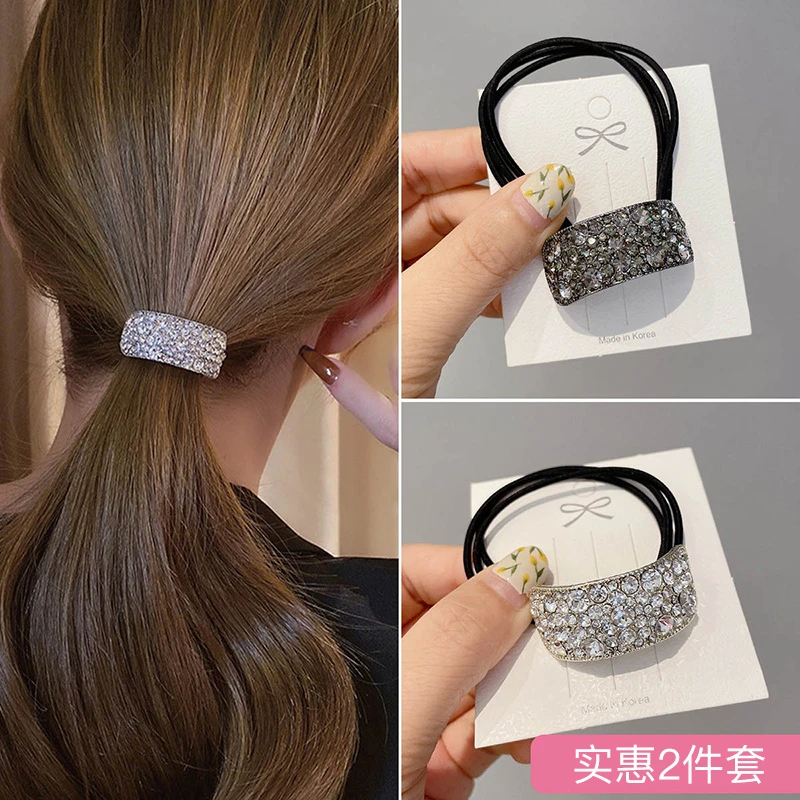 CHIMERA/奇美拉气质水钻头绳女简约扎头发皮筋马尾发圈优雅发饰