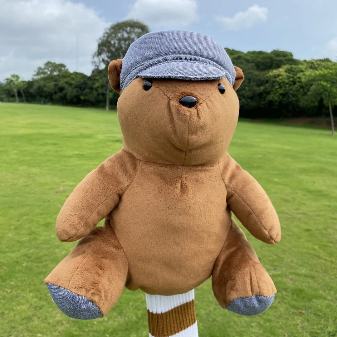 高尔夫球杆套 卡通小熊 一号发球木杆套，男士女士通用发球木杆套