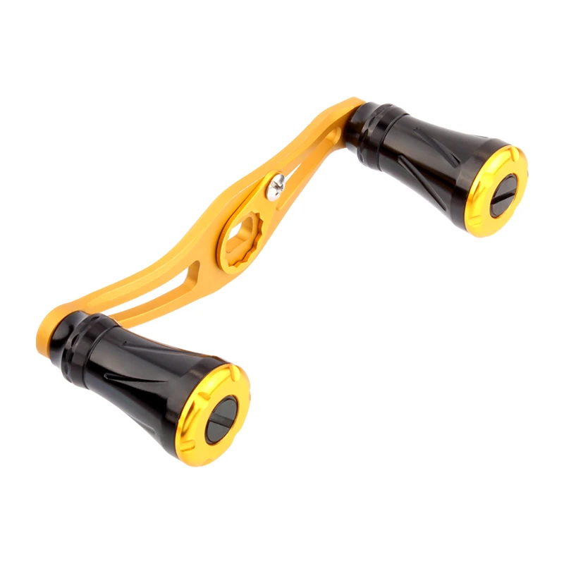 RUKE路亚水滴轮鼓轮改装铝合金摇把双摇DIY鱼线轮配件摇臂套装S/D