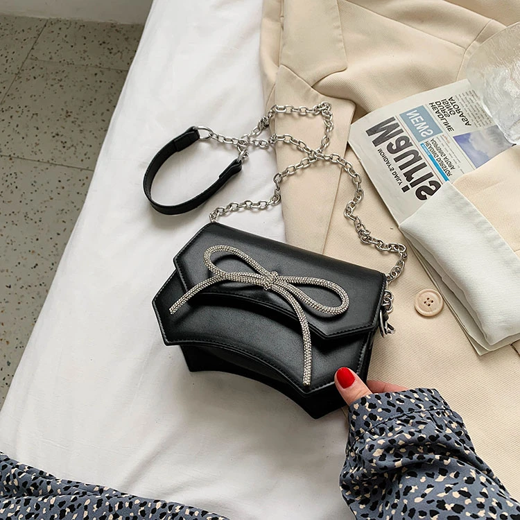 高级感时尚小包包2025新款潮质感ins链条包夏季百搭单肩斜挎包女