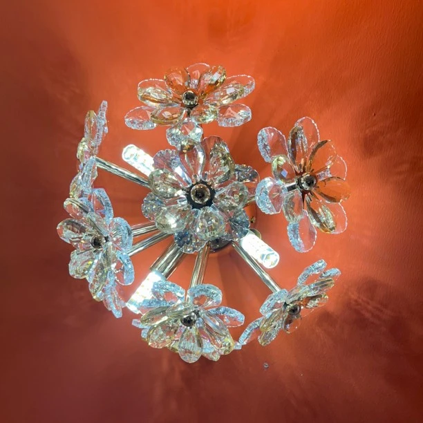 【粤海灯饰】精致水晶款壁灯过道灯